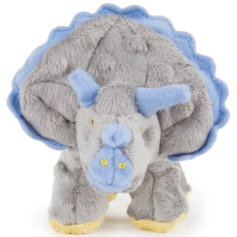 Custom - made plush toys with personalized embroidery GoDog's Large Frills Triceratops Custom - made plush toys with personalized embroidery GoDog's Large Frills Triceratops