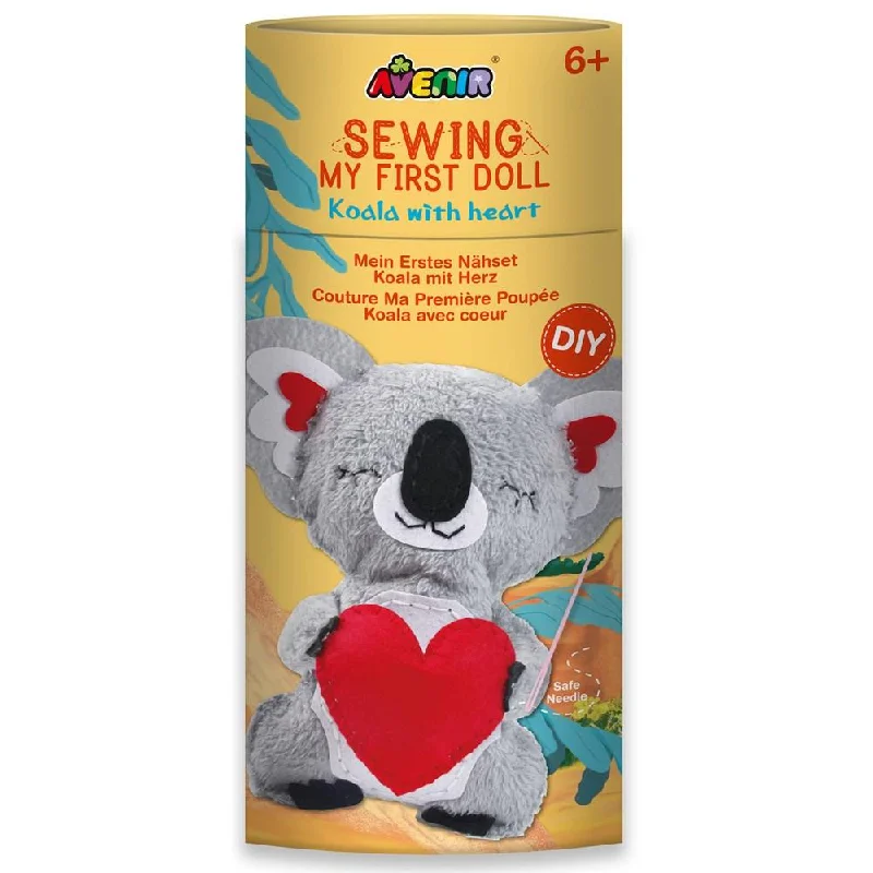 Fairy - winged plush toys for magical play​ DIY Sewing Dolls - Koala