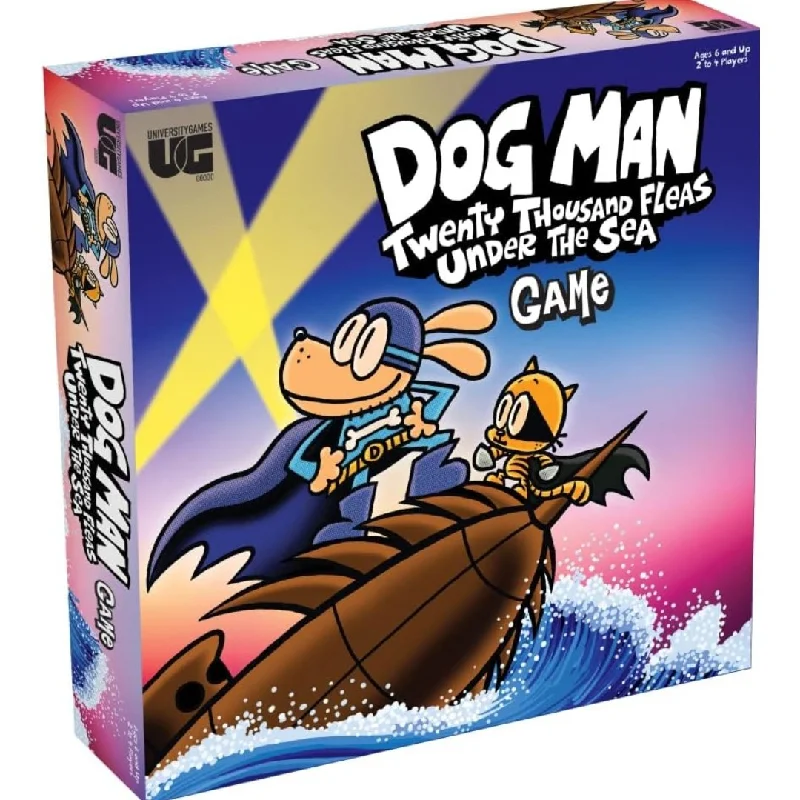 Puzzle - inspired home decor items like throw pillows​ Dog Man - 20,000 Fleas Under the Sea Game