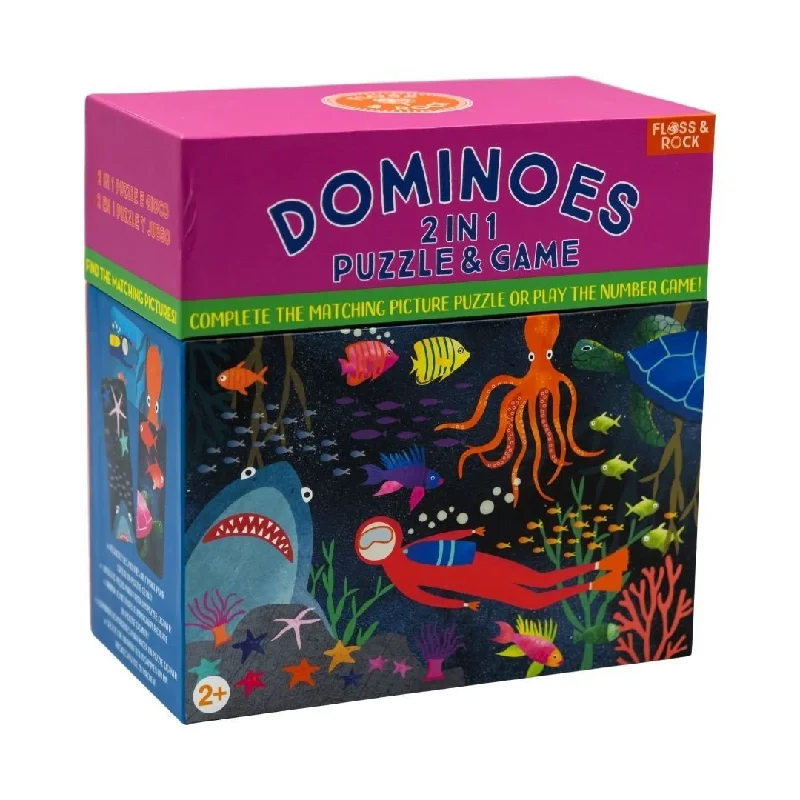 Puzzle - based language - learning games​ Dominoes - Deep Sea