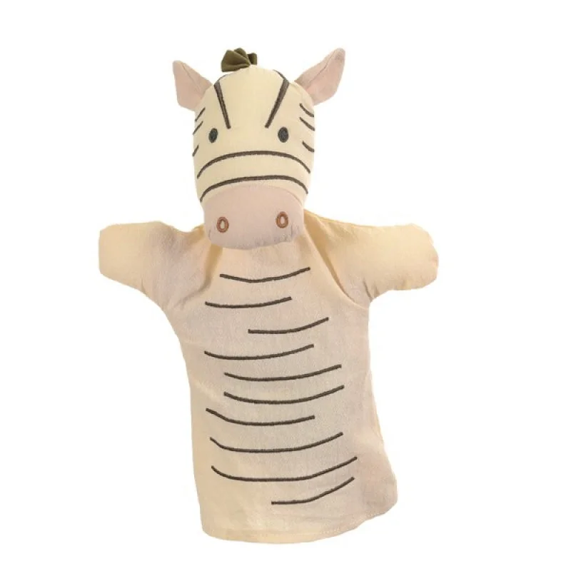 Plush toys for skiers in ski - themed outfits​ Egmont Toys Handpuppet Zebra
