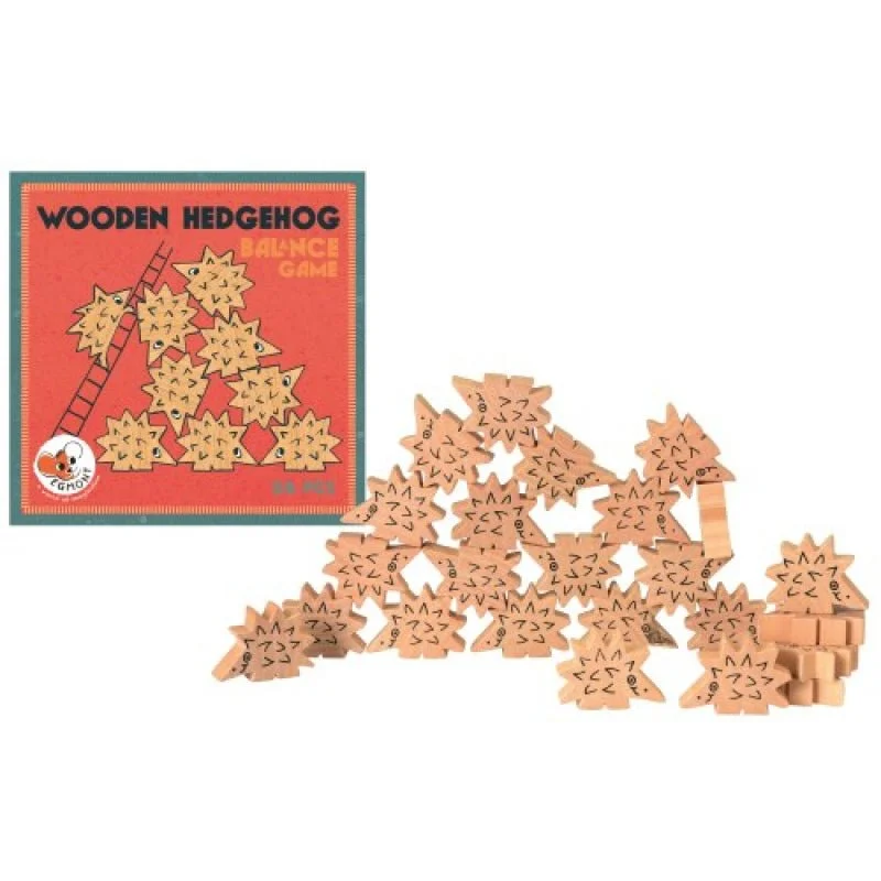 Puzzle - based scavenger hunt clues for treasure - hunting​ Egmont Wooden Hedgehog Game