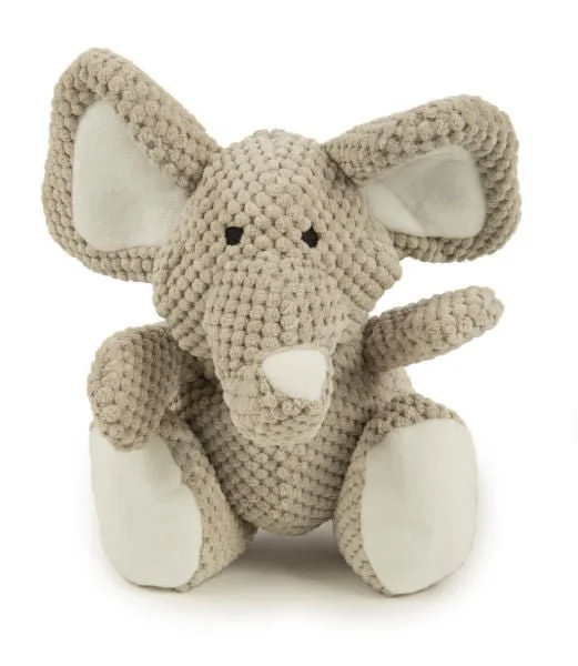 Therapeutic plush toys for autistic children​ Gray Elephant Dog Toy, Large