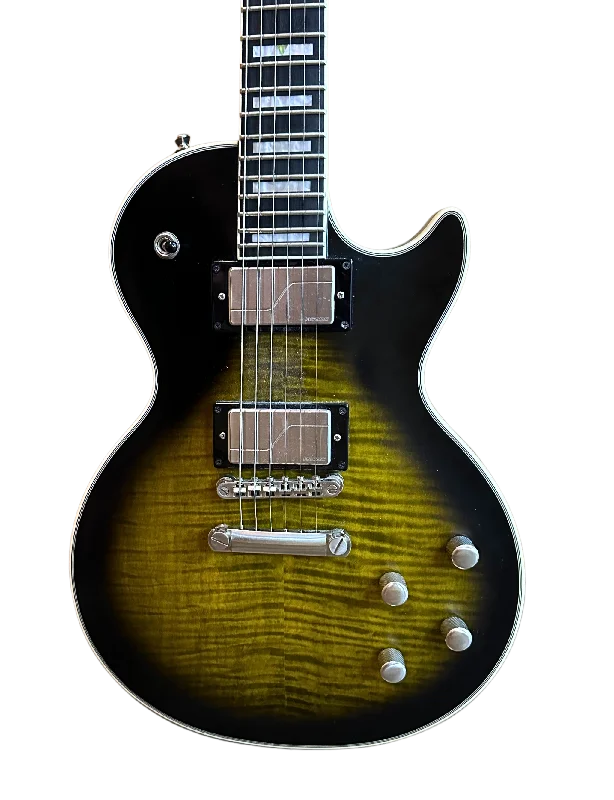 Bass clarinets for low - end support in big bands Epiphone Les Paul Prophecy Electric Guitar - Olive Tiger Aged Gloss Bass clarinets for low - end support in big bands Epiphone Les Paul Prophecy Electric Guitar - Olive Tiger Aged Gloss