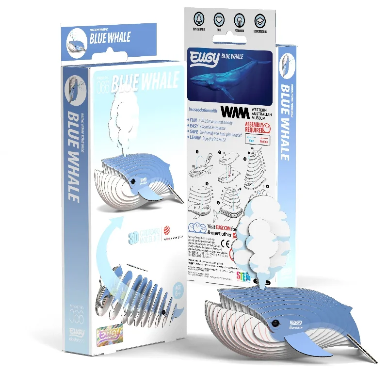 Halloween - spooky puzzles for the fall season​ EUGY Blue Whale 3D Puzzle