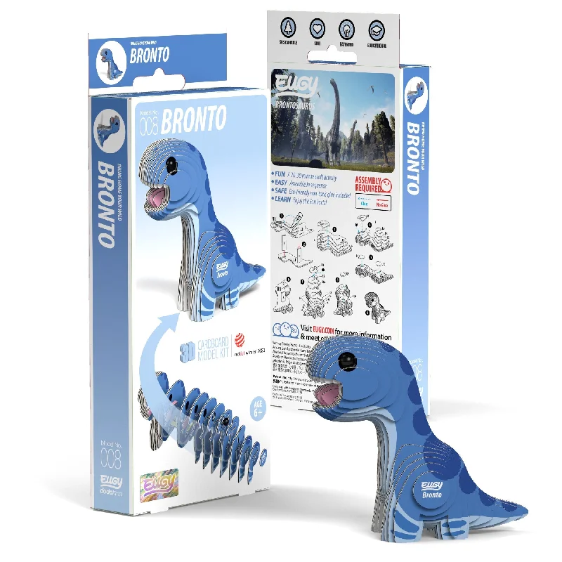 Easter egg - hunt puzzles for spring celebrations​ EUGY Brontosaurus 3D Puzzle