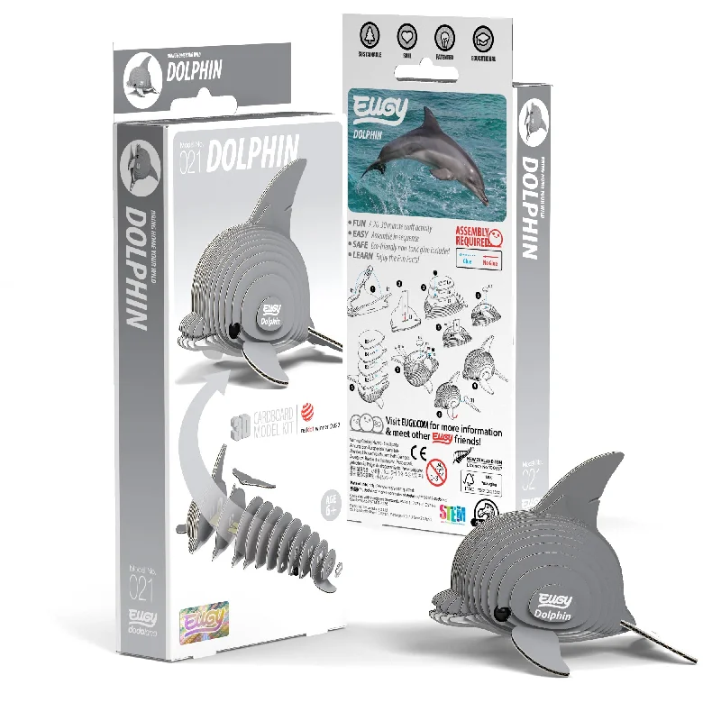 Puzzle - based learning tools for classrooms​ EUGY Dolphin 3D Puzzle