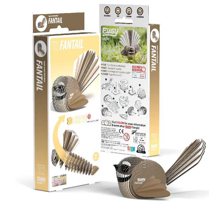 Puzzle - based scavenger hunts for outdoor fun​ EUGY Fantail 3D Puzzle