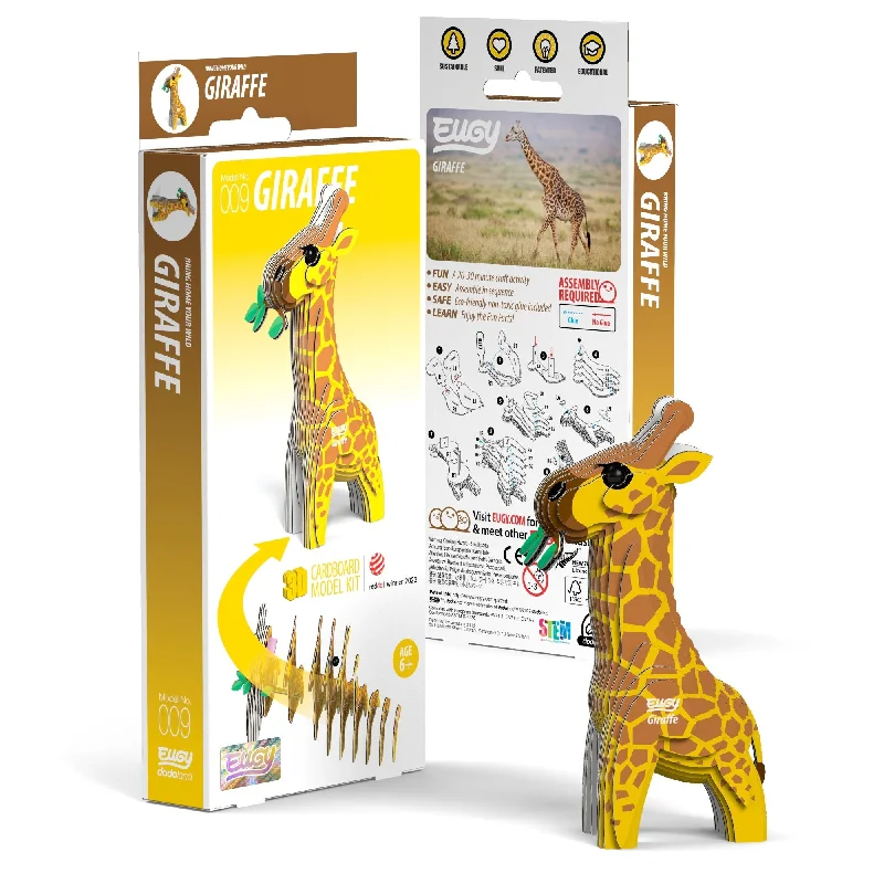 Puzzle - inspired music with puzzle - related lyrics​ EUGY Giraffe 3D Puzzle