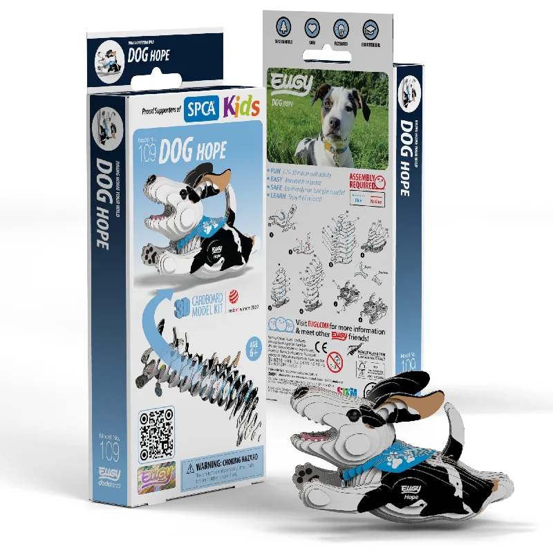 Puzzle - themed party decorations for a unique ambiance​ EUGY Hope the Dog 3D Puzzle