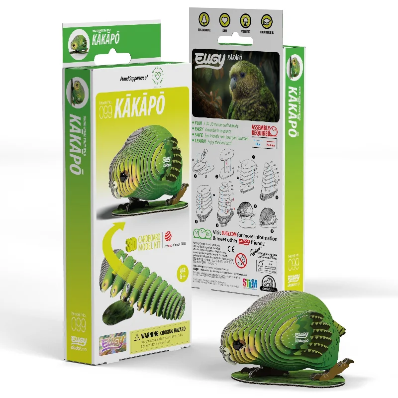 Puzzle - based art therapy activities for emotional well - being​ EUGY Kakapo 3D Puzzle