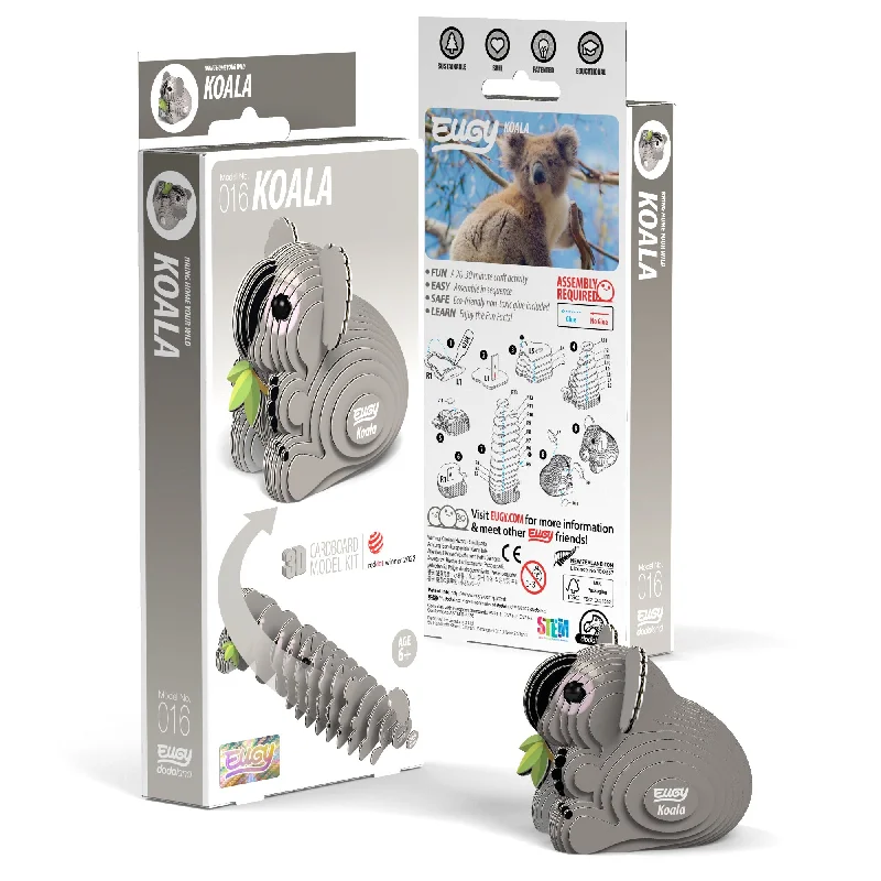 Giant - scale puzzles for large - space displays​ EUGY Koala 3D Puzzle