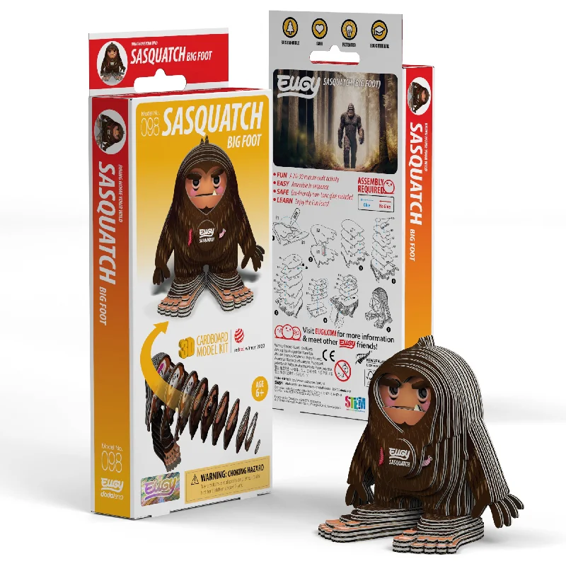 Puzzle - shaped magnets for fridge decoration EUGY Sasquatch 3D Puzzle