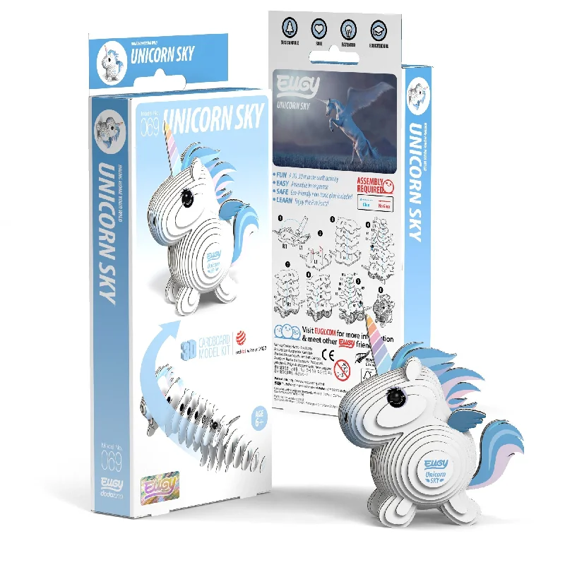 Puzzle - based escape rooms in virtual reality​ EUGY Unicorn Sky 3D Puzzle