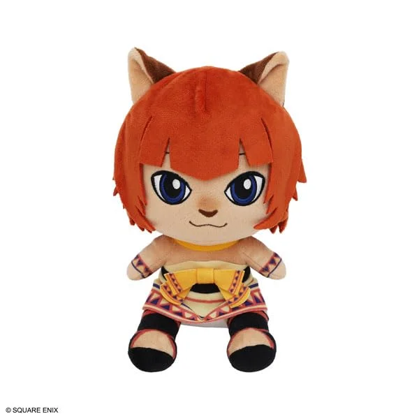 Plush toys for fishermen with fish - net - or fishing - rod - shaped accessories "Final Fantasy XI" Plush Mithra Child Plush toys for fishermen with fish - net - or fishing - rod - shaped accessories "Final Fantasy XI" Plush Mithra Child