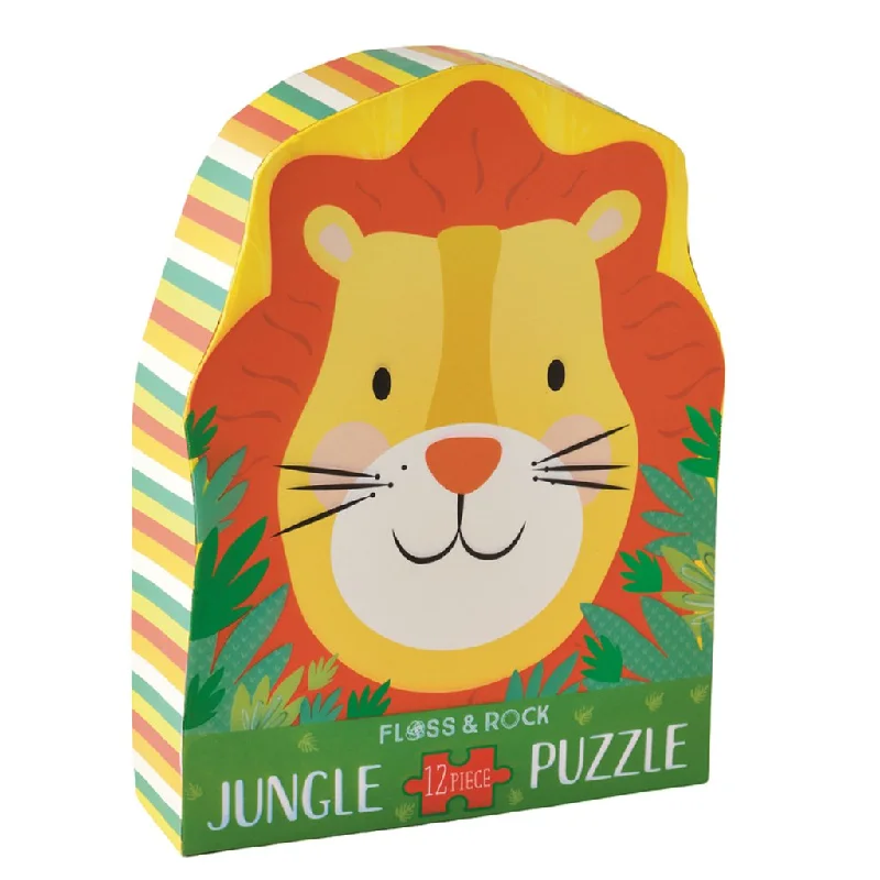 Puzzle - inspired tattoos for puzzle enthusiasts​ Floss & Rock Mini Lion Jigsaw Puzzle