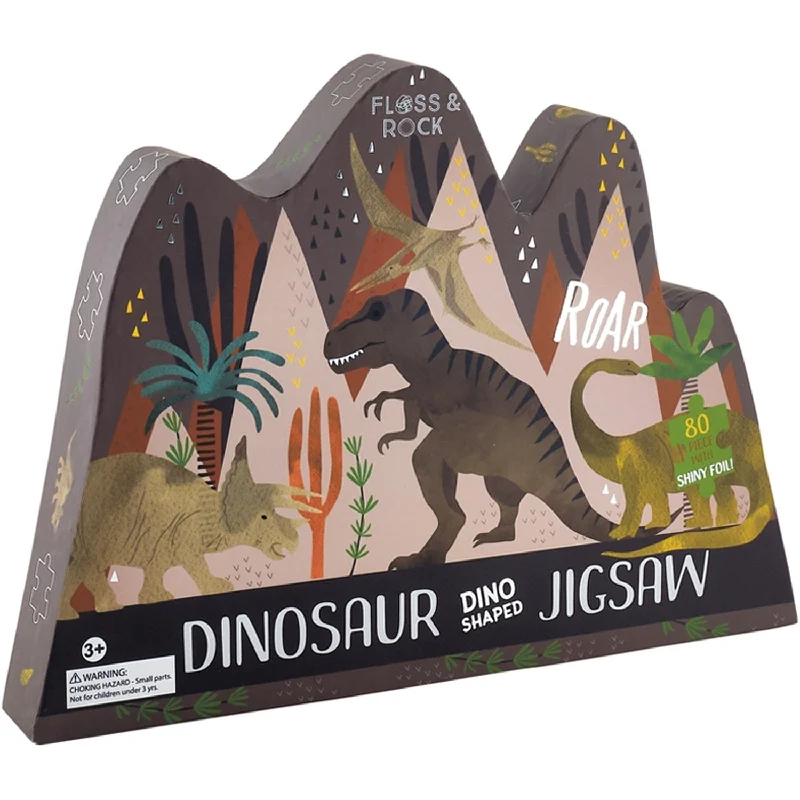 Halloween - spooky puzzles for the fall season Floss & Rock Puslespil m. formet motiv & æske 80 brikker Dino Halloween - spooky puzzles for the fall season Floss & Rock Puslespil m. formet motiv & æske 80 brikker Dino