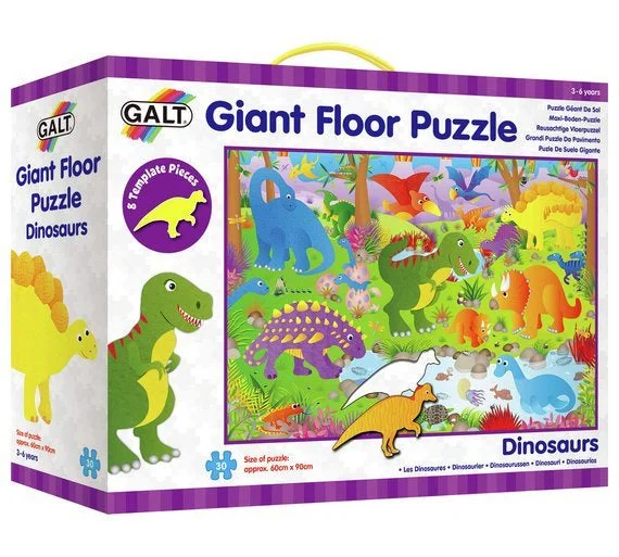 Puzzle - solving contests with cash prizes​ Galt Giant Floor Jigsaw Puzzle - Dinosaurs