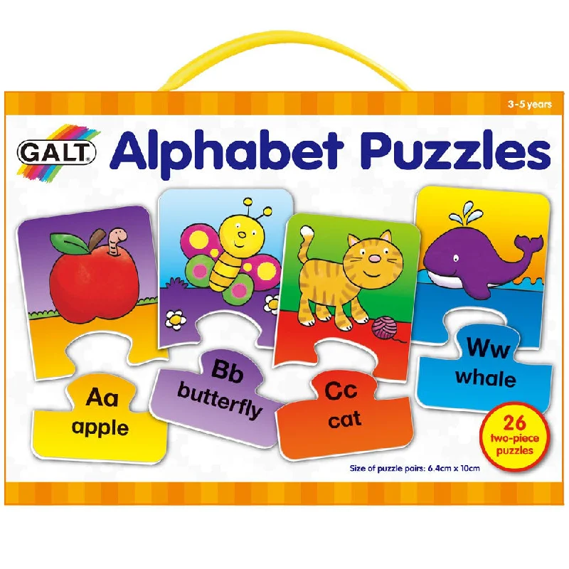 Puzzle - inspired garden ornaments for outdoor beauty​ Galt Alphabet Puzzles