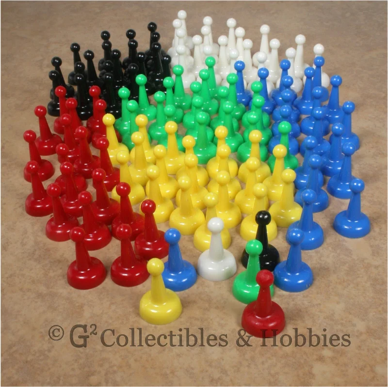 Unicorn plush toys with glittery accents Game Pawns: Standard Set of 120 in six colors Unicorn plush toys with glittery accents Game Pawns: Standard Set of 120 in six colors