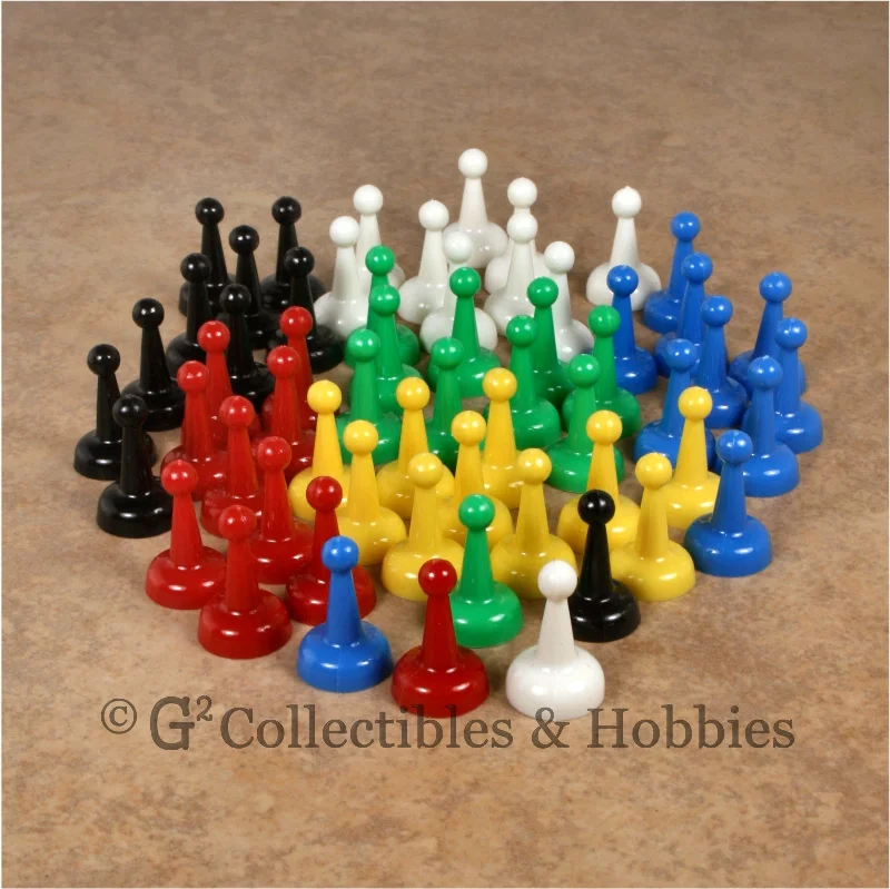 Safari animal plush toys for jungle - loving kids Game Pawns: Standard Set of 60 in six colors Safari animal plush toys for jungle - loving kids Game Pawns: Standard Set of 60 in six colors