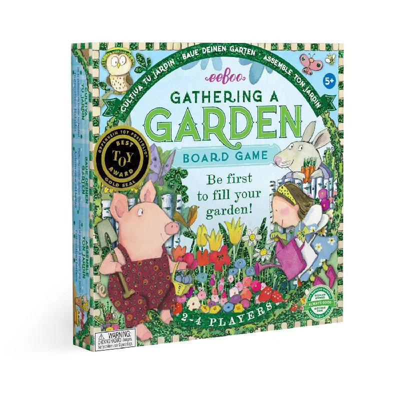 Puzzle - based language - learning games​ Gathering a Garden Foil Game
