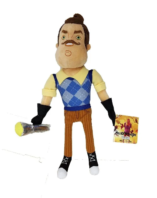 Easter bunny plush toys for spring celebrations Hello Neighbor 10" Plush: The Neighbor with Flashlight Easter bunny plush toys for spring celebrations Hello Neighbor 10" Plush: The Neighbor with Flashlight