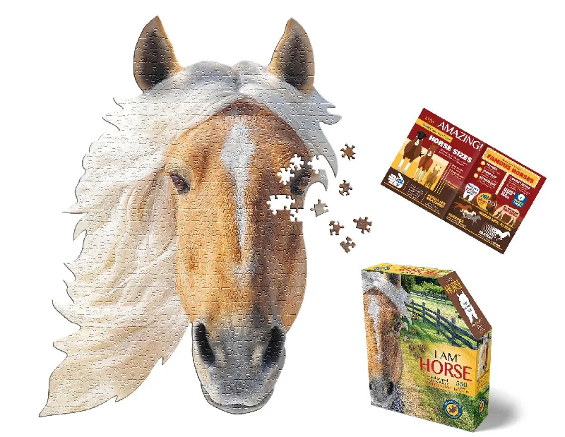 Puzzles for long - distance relationship bonding​ I am Horse Jigsaw Puzzle