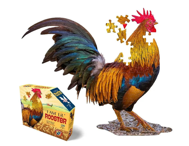 Multi - player cooperative puzzles for group activities I am Lil Rooster Jigsaw Puzzle Multi - player cooperative puzzles for group activities I am Lil Rooster Jigsaw Puzzle