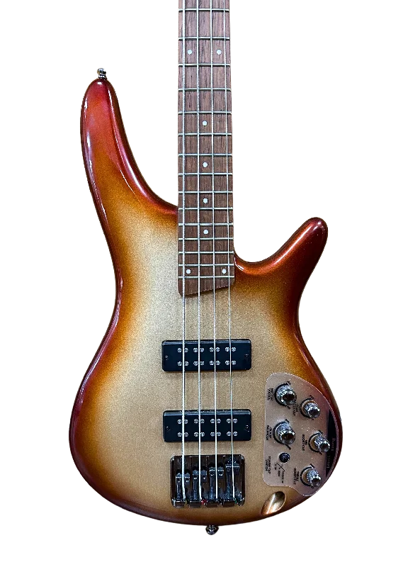Bouzouki for Greek folk music Ibanez Standard SR300E Bass Guitar - Charred Champagne Burst Bouzouki for Greek folk music Ibanez Standard SR300E Bass Guitar - Charred Champagne Burst