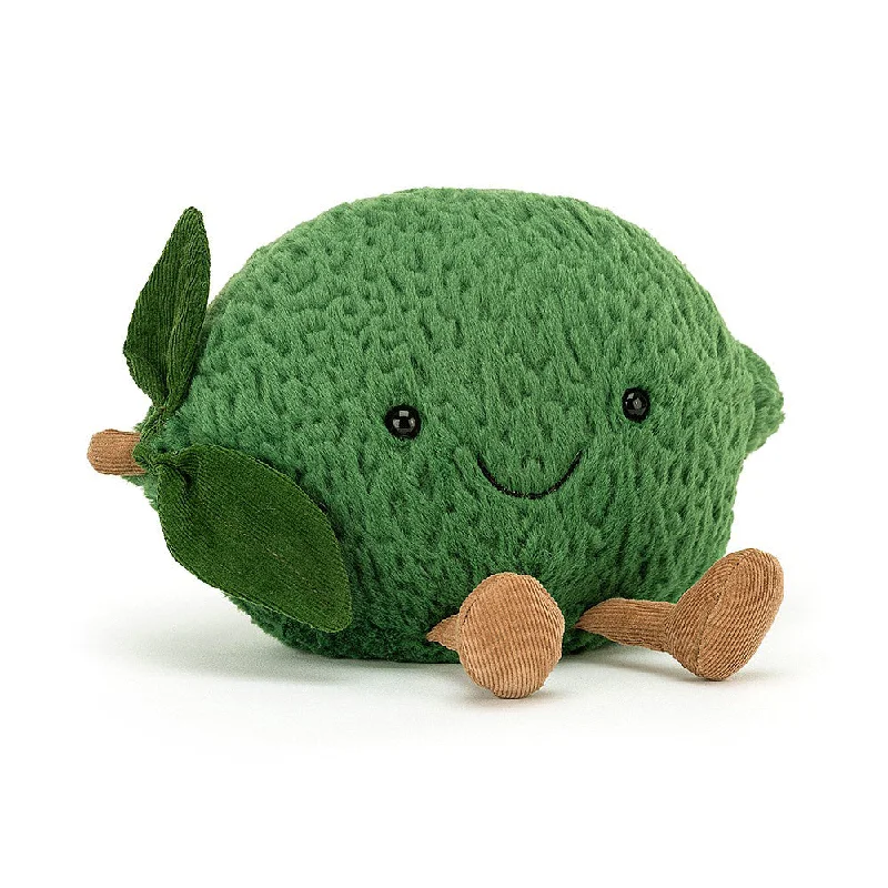Plush toys for sports fans in team - colored designs​ Jellycat Amuseable Lime