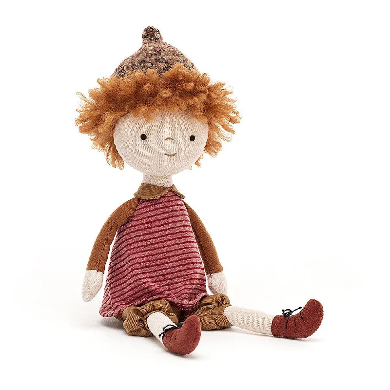 Plush toys for bird lovers with detailed feathers​ Jellycat Apricot Doll