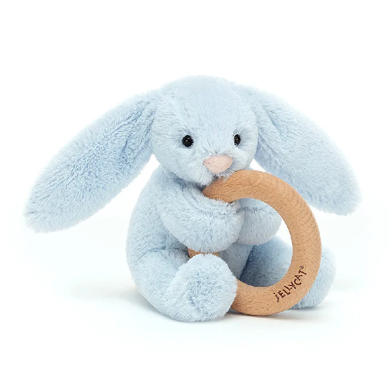 Office - desk plush toys for a touch of cuteness Jellycat Bashful Blue Bunny Wooden Ring Toy Office - desk plush toys for a touch of cuteness Jellycat Bashful Blue Bunny Wooden Ring Toy