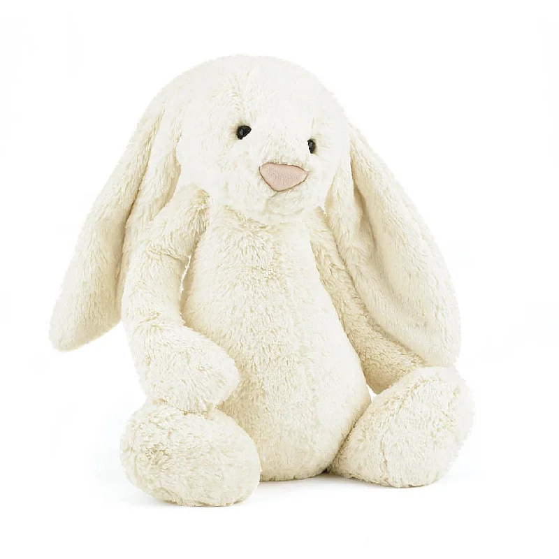 Halloween - inspired plush toys with spooky designs JELLYCAT Bashful Cream Bunny - Original Halloween - inspired plush toys with spooky designs JELLYCAT Bashful Cream Bunny - Original