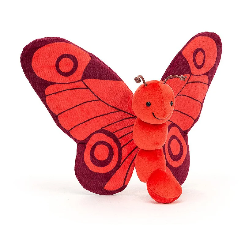 Baby - safe plush toys for newborns​ Jellycat Breezy Butterfly Poppy