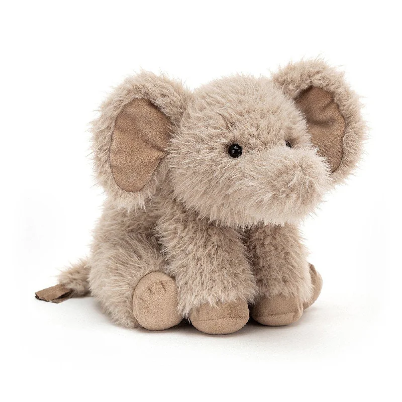 Plush toys for writers with pen or book - shaped accessories​ Jellycat Curvie Elephant