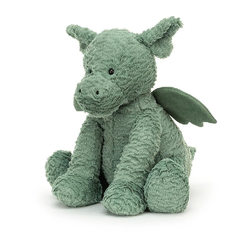 Plush toys for art lovers with artistic patterns​ Jellycat Fuddlewuddle Dragon