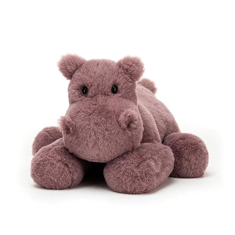 Giant - sized plush toys for huggable companions​ Jellycat Huggady Hippo