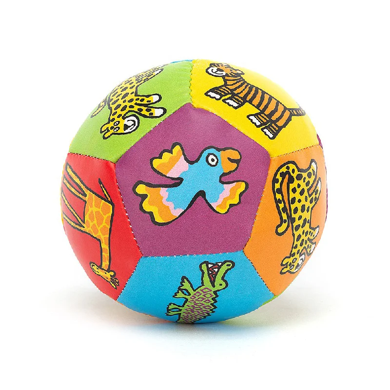 Custom - made plush toys with personalized embroidery Jellycat Jungly Tails Boing Ball Custom - made plush toys with personalized embroidery Jellycat Jungly Tails Boing Ball