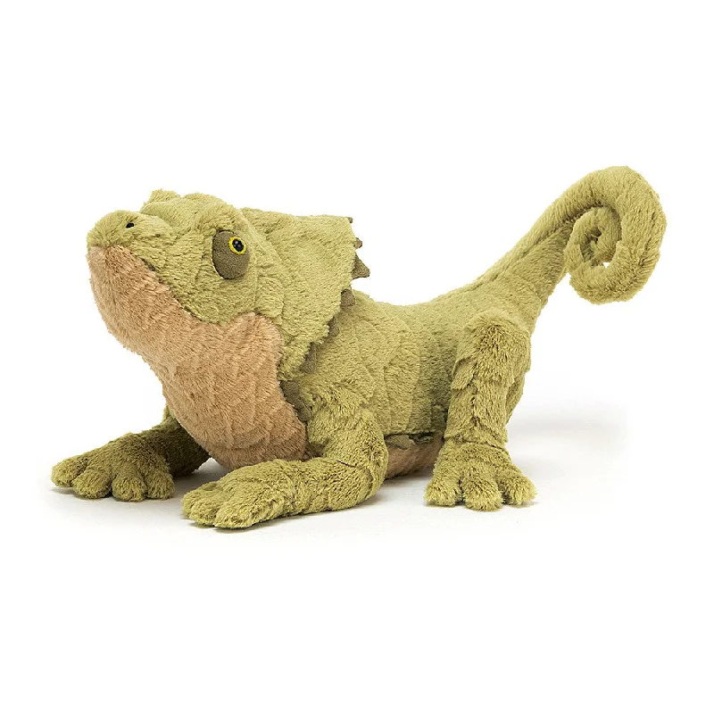 Valentine's Day plush toys with heart motifs​ Jellycat Logan Lizard