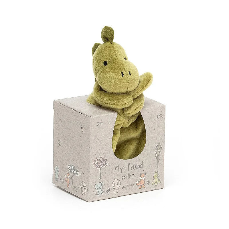 Plush toys for delivery drivers with truck - or package - shaped accents Jellycat My Friend Dino Soother - Personalisation Available Plush toys for delivery drivers with truck - or package - shaped accents Jellycat My Friend Dino Soother - Personalisation Available
