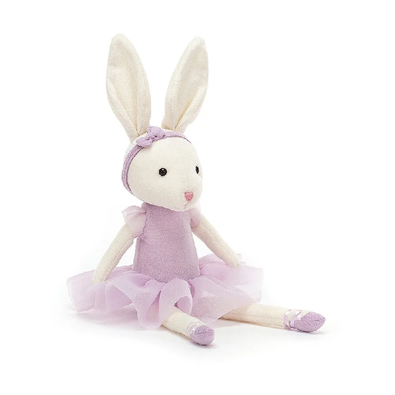 Plush toys for mechanics with tool - shaped attachments​ Jellycat Pirouette Bunny Lilac