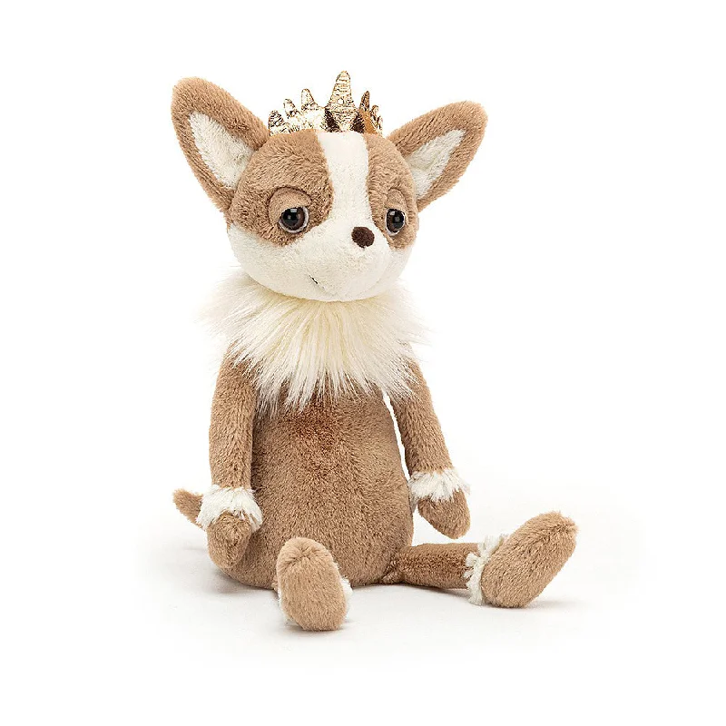 Plush toys for meteorologists with cloud - or rain - shaped features Jellycat Princess Chihuahua Plush toys for meteorologists with cloud - or rain - shaped features Jellycat Princess Chihuahua
