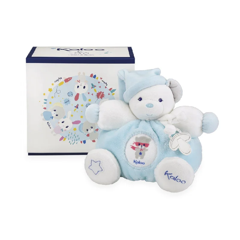 Plush toys for teachers with apple - or blackboard - shaped accents Kaloo Chubby Bear Aqua Medium 25cm Plush toys for teachers with apple - or blackboard - shaped accents Kaloo Chubby Bear Aqua Medium 25cm