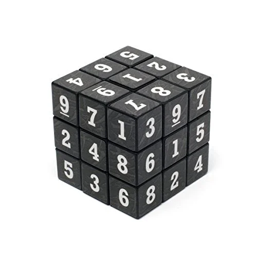 Puzzle books with multiple puzzle types​ Loftus Sudoku Puzzle Cube - A Fun Portable Take On The Classic Sudoku Game - Can You Solve All 6 Sides, Multicolor