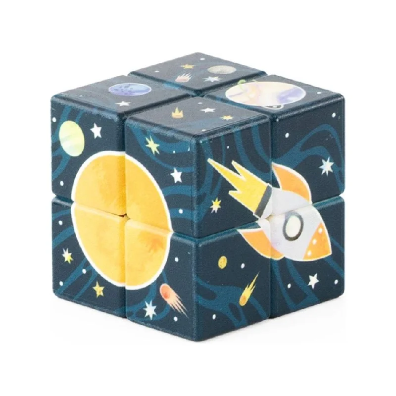 Puzzle - inspired ceramic mugs for coffee lovers​ Magic Cube 4 Space