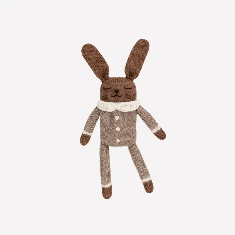 Disney - themed plush toys for little princess fans Main Sauvage Knit Toy - Bunny - Oat Jumpsuit Disney - themed plush toys for little princess fans Main Sauvage Knit Toy - Bunny - Oat Jumpsuit