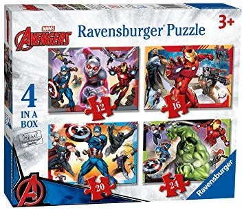Puzzle - based escape rooms in virtual reality​ Marvel Avengers 4 In A Box Jigsaw Puzzle