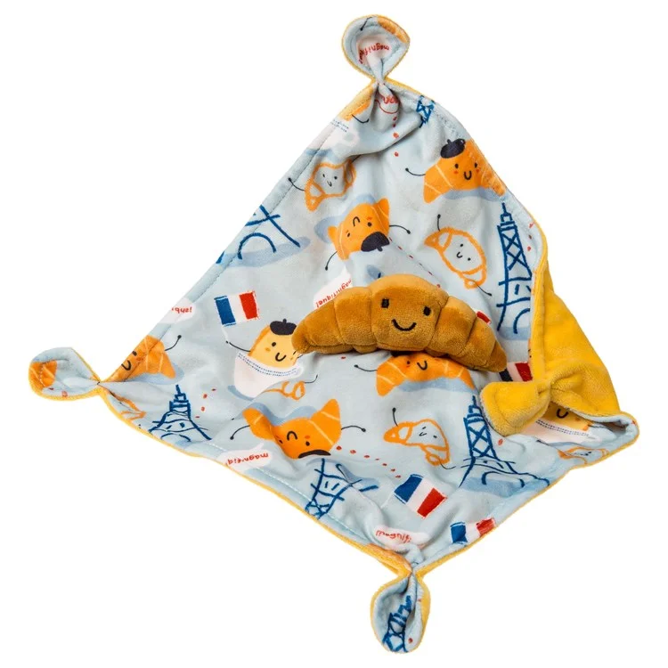 Plush toys for geologists with rock - or crystal - shaped designs​ Mary Meyer Sweet Soothie Croissant