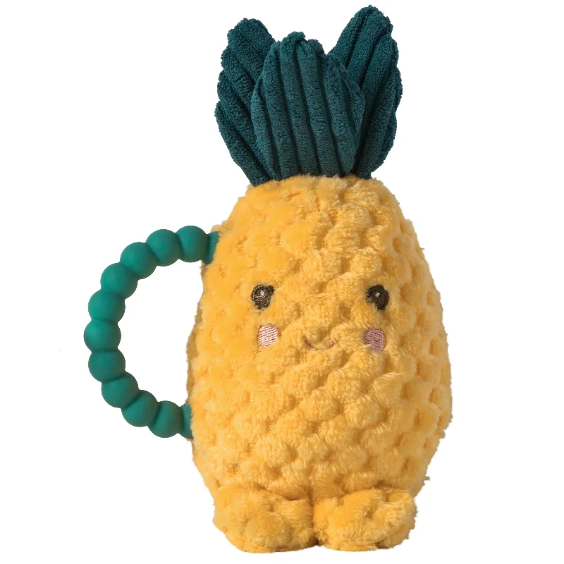 Plush toys for music lovers with musical instrument accents​ Mary Meyer Teether Rattle Sweetie Pineapple
